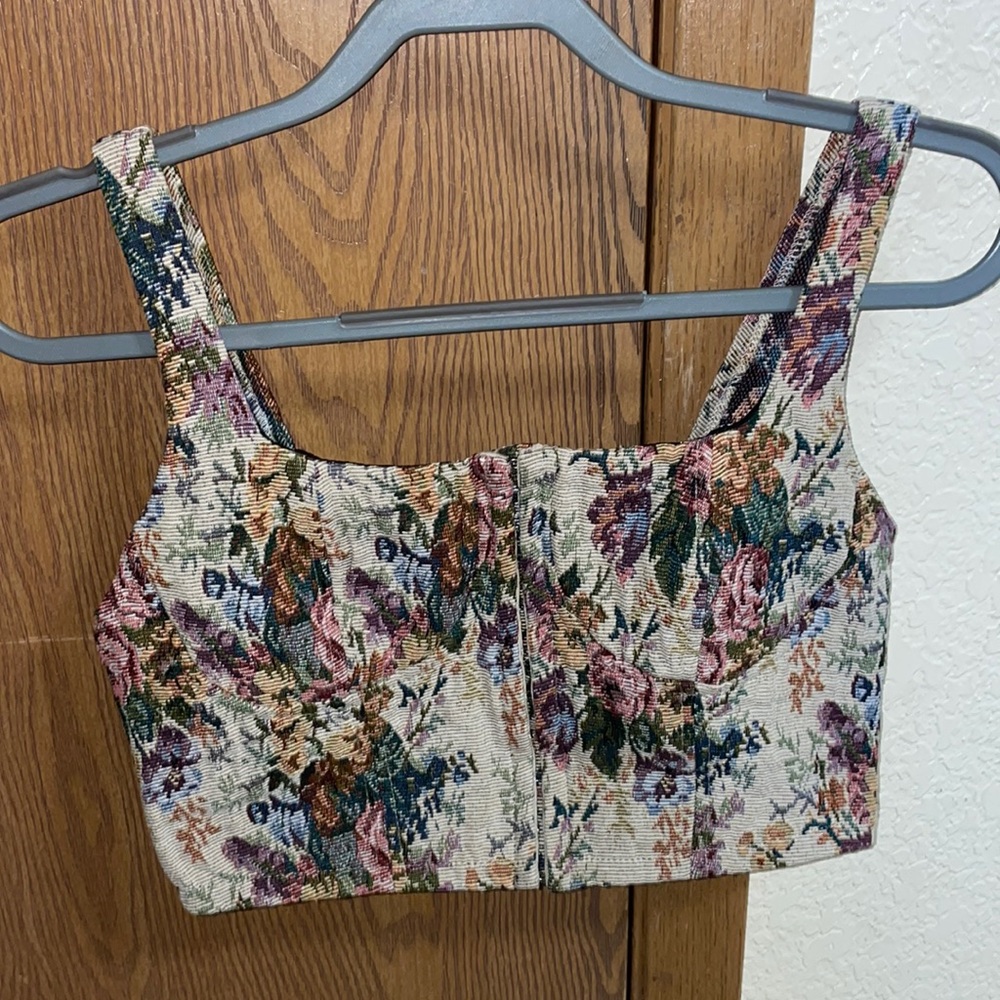 Floral Bustier Size S